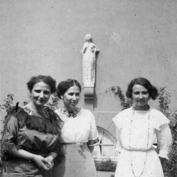 Ida Dehmel, Olga Herschel und Marianne Gärtner